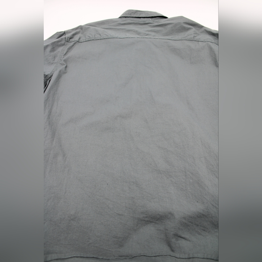 Alexander Julian Men’s XL Utility Button-Up Shirt Olive/grey - Picture 8 of 8